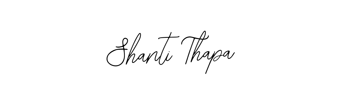 Make a beautiful signature design for name Shanti Thapa. Use this online signature maker to create a handwritten signature for free. Shanti Thapa signature style 12 images and pictures png