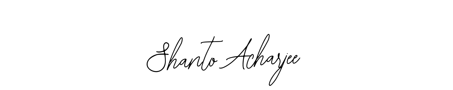 Also we have Shanto Acharjee name is the best signature style. Create professional handwritten signature collection using Bearetta-2O07w autograph style. Shanto Acharjee signature style 12 images and pictures png