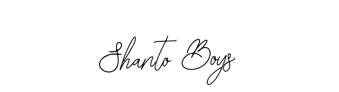 Shanto Boys stylish signature style. Best Handwritten Sign (Bearetta-2O07w) for my name. Handwritten Signature Collection Ideas for my name Shanto Boys. Shanto Boys signature style 12 images and pictures png