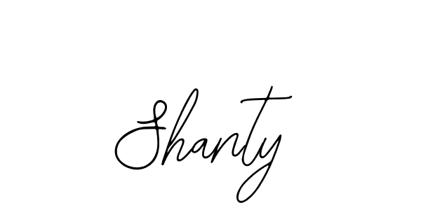 How to make Shanty signature? Bearetta-2O07w is a professional autograph style. Create handwritten signature for Shanty name. Shanty signature style 12 images and pictures png