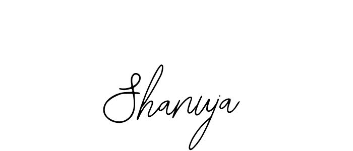 Shanuja stylish signature style. Best Handwritten Sign (Bearetta-2O07w) for my name. Handwritten Signature Collection Ideas for my name Shanuja. Shanuja signature style 12 images and pictures png