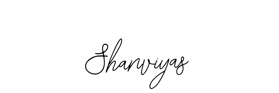 You should practise on your own different ways (Bearetta-2O07w) to write your name (Shanviyas) in signature. don't let someone else do it for you. Shanviyas signature style 12 images and pictures png