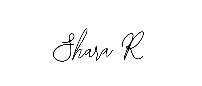 Use a signature maker to create a handwritten signature online. With this signature software, you can design (Bearetta-2O07w) your own signature for name Shara R. Shara R signature style 12 images and pictures png