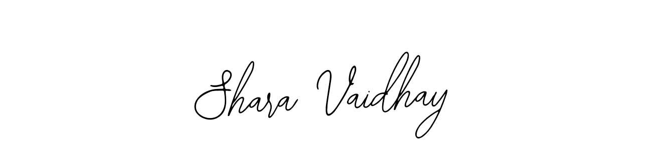 Design your own signature with our free online signature maker. With this signature software, you can create a handwritten (Bearetta-2O07w) signature for name Shara Vaidhay. Shara Vaidhay signature style 12 images and pictures png