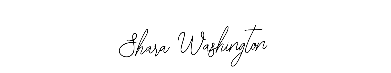Design your own signature with our free online signature maker. With this signature software, you can create a handwritten (Bearetta-2O07w) signature for name Shara Washington. Shara Washington signature style 12 images and pictures png