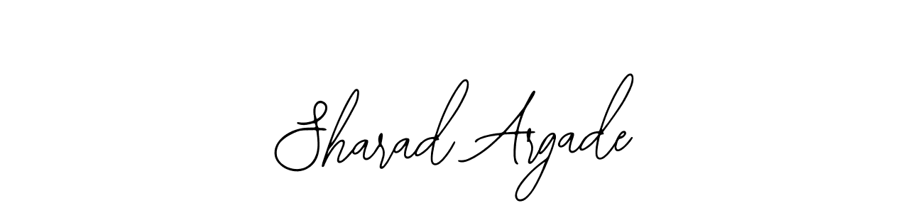 Similarly Bearetta-2O07w is the best handwritten signature design. Signature creator online .You can use it as an online autograph creator for name Sharad Argade. Sharad Argade signature style 12 images and pictures png