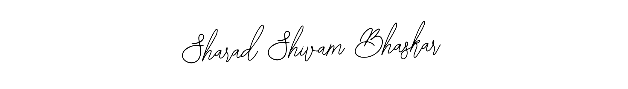 Make a beautiful signature design for name Sharad Shivam Bhaskar. Use this online signature maker to create a handwritten signature for free. Sharad Shivam Bhaskar signature style 12 images and pictures png