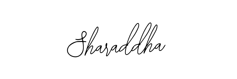 Use a signature maker to create a handwritten signature online. With this signature software, you can design (Bearetta-2O07w) your own signature for name Sharaddha. Sharaddha signature style 12 images and pictures png