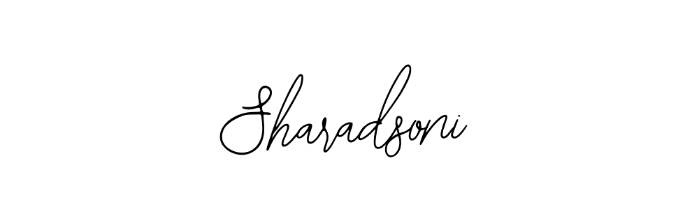 Sharadsoni stylish signature style. Best Handwritten Sign (Bearetta-2O07w) for my name. Handwritten Signature Collection Ideas for my name Sharadsoni. Sharadsoni signature style 12 images and pictures png