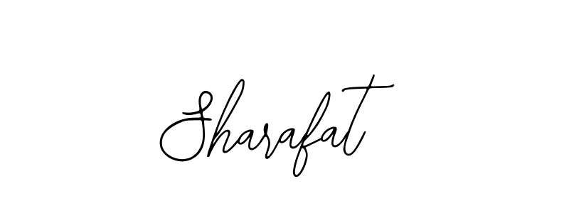 Design your own signature with our free online signature maker. With this signature software, you can create a handwritten (Bearetta-2O07w) signature for name Sharafat. Sharafat signature style 12 images and pictures png