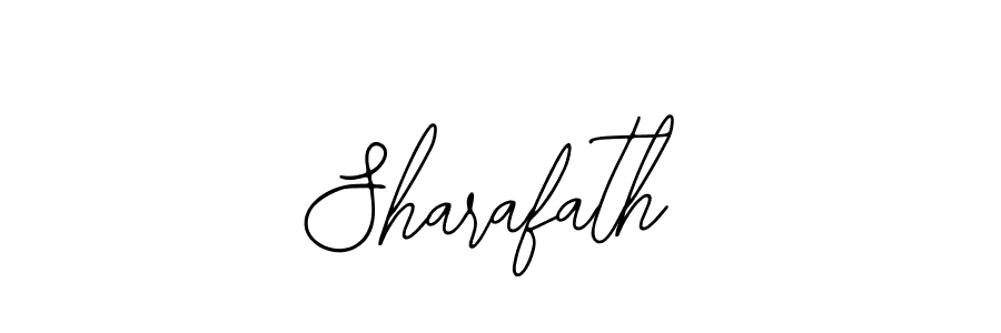 How to make Sharafath signature? Bearetta-2O07w is a professional autograph style. Create handwritten signature for Sharafath name. Sharafath signature style 12 images and pictures png