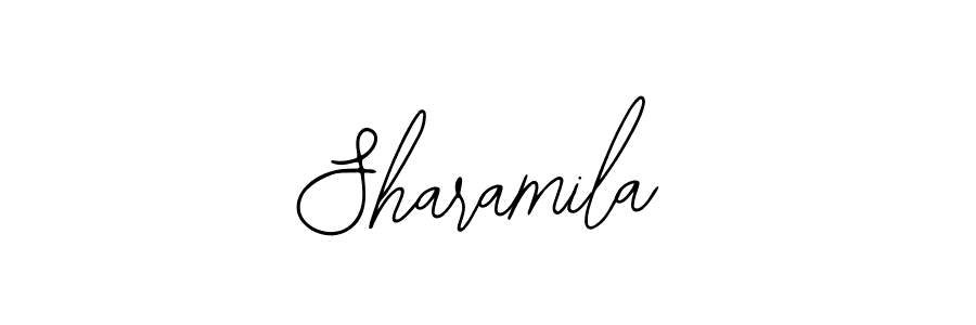 if you are searching for the best signature style for your name Sharamila. so please give up your signature search. here we have designed multiple signature styles  using Bearetta-2O07w. Sharamila signature style 12 images and pictures png