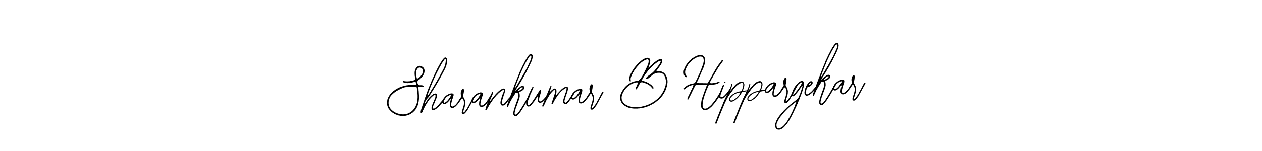 You should practise on your own different ways (Bearetta-2O07w) to write your name (Sharankumar B Hippargekar) in signature. don't let someone else do it for you. Sharankumar B Hippargekar signature style 12 images and pictures png