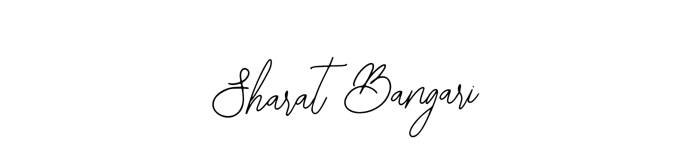 Also You can easily find your signature by using the search form. We will create Sharat Bangari name handwritten signature images for you free of cost using Bearetta-2O07w sign style. Sharat Bangari signature style 12 images and pictures png