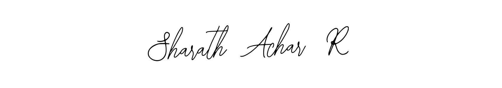 Also we have Sharath  Achar  R name is the best signature style. Create professional handwritten signature collection using Bearetta-2O07w autograph style. Sharath  Achar  R signature style 12 images and pictures png