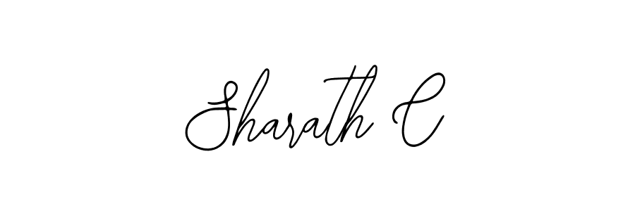 You should practise on your own different ways (Bearetta-2O07w) to write your name (Sharath C) in signature. don't let someone else do it for you. Sharath C signature style 12 images and pictures png