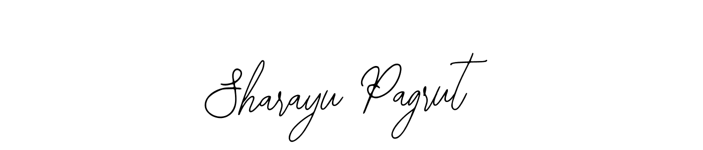 Design your own signature with our free online signature maker. With this signature software, you can create a handwritten (Bearetta-2O07w) signature for name Sharayu Pagrut. Sharayu Pagrut signature style 12 images and pictures png