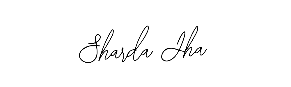 Make a beautiful signature design for name Sharda Jha. Use this online signature maker to create a handwritten signature for free. Sharda Jha signature style 12 images and pictures png