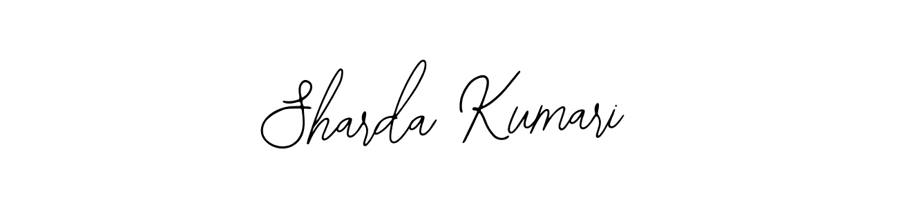 Design your own signature with our free online signature maker. With this signature software, you can create a handwritten (Bearetta-2O07w) signature for name Sharda Kumari. Sharda Kumari signature style 12 images and pictures png