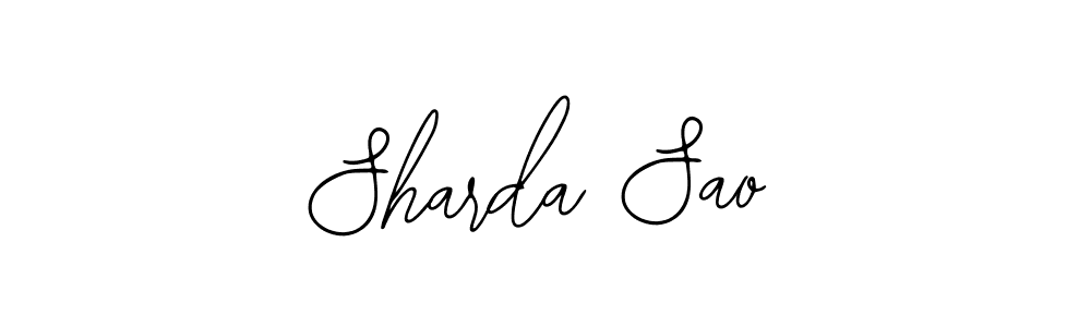 It looks lik you need a new signature style for name Sharda Sao. Design unique handwritten (Bearetta-2O07w) signature with our free signature maker in just a few clicks. Sharda Sao signature style 12 images and pictures png