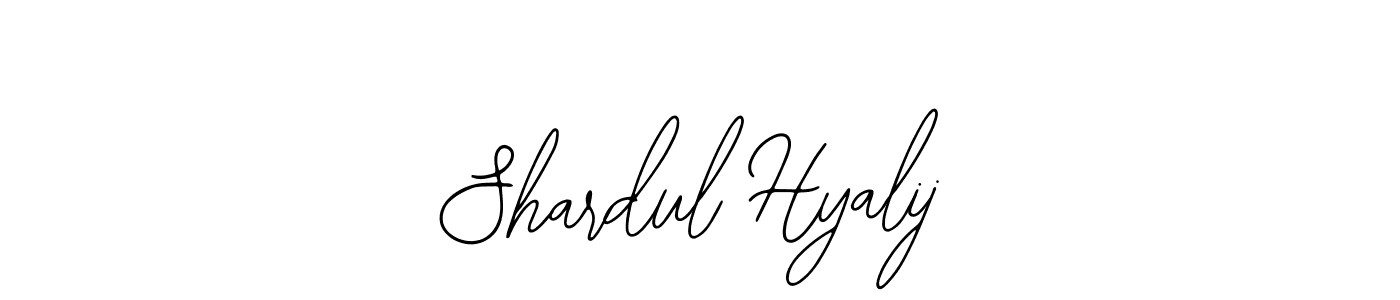 if you are searching for the best signature style for your name Shardul Hyalij. so please give up your signature search. here we have designed multiple signature styles  using Bearetta-2O07w. Shardul Hyalij signature style 12 images and pictures png