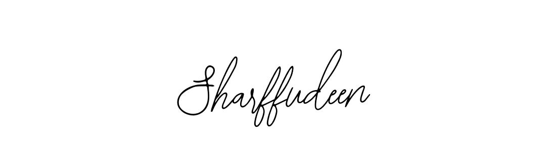 if you are searching for the best signature style for your name Sharffudeen. so please give up your signature search. here we have designed multiple signature styles  using Bearetta-2O07w. Sharffudeen signature style 12 images and pictures png