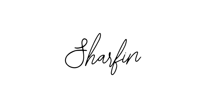 Design your own signature with our free online signature maker. With this signature software, you can create a handwritten (Bearetta-2O07w) signature for name Sharfin. Sharfin signature style 12 images and pictures png