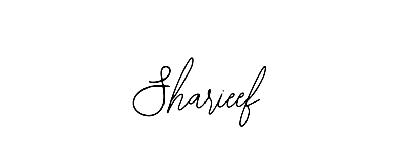 Use a signature maker to create a handwritten signature online. With this signature software, you can design (Bearetta-2O07w) your own signature for name Sharieef. Sharieef signature style 12 images and pictures png