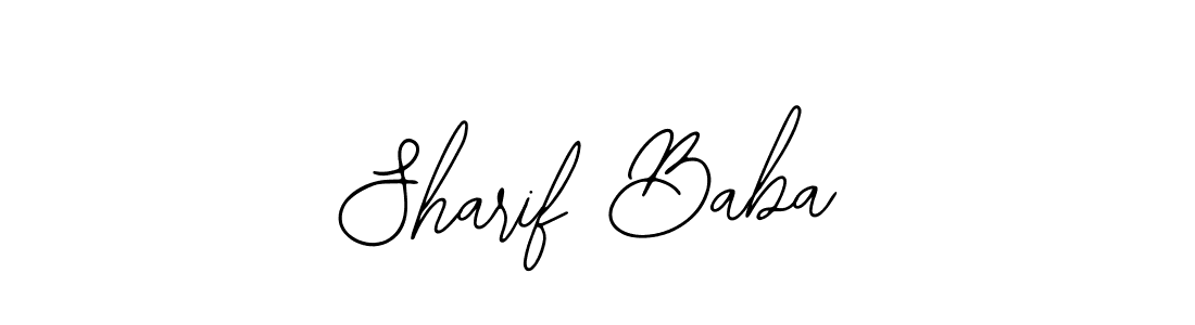 How to make Sharif Baba signature? Bearetta-2O07w is a professional autograph style. Create handwritten signature for Sharif Baba name. Sharif Baba signature style 12 images and pictures png