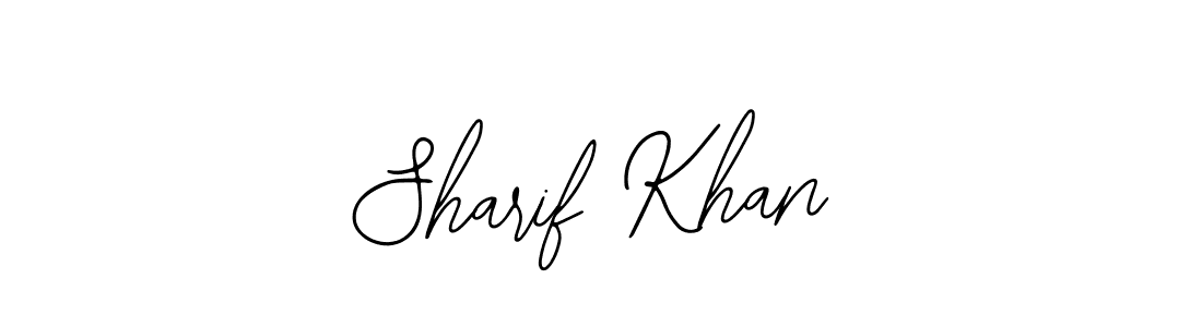 Sharif Khan stylish signature style. Best Handwritten Sign (Bearetta-2O07w) for my name. Handwritten Signature Collection Ideas for my name Sharif Khan. Sharif Khan signature style 12 images and pictures png