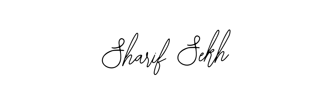 Sharif Sekh stylish signature style. Best Handwritten Sign (Bearetta-2O07w) for my name. Handwritten Signature Collection Ideas for my name Sharif Sekh. Sharif Sekh signature style 12 images and pictures png