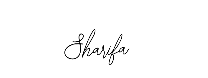 This is the best signature style for the Sharifa  name. Also you like these signature font (Bearetta-2O07w). Mix name signature. Sharifa  signature style 12 images and pictures png