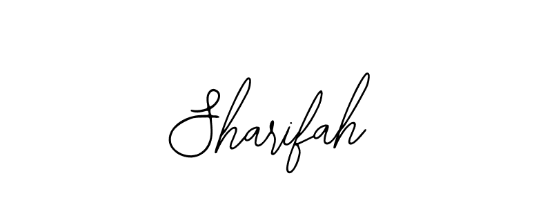 You should practise on your own different ways (Bearetta-2O07w) to write your name (Sharifah) in signature. don't let someone else do it for you. Sharifah signature style 12 images and pictures png