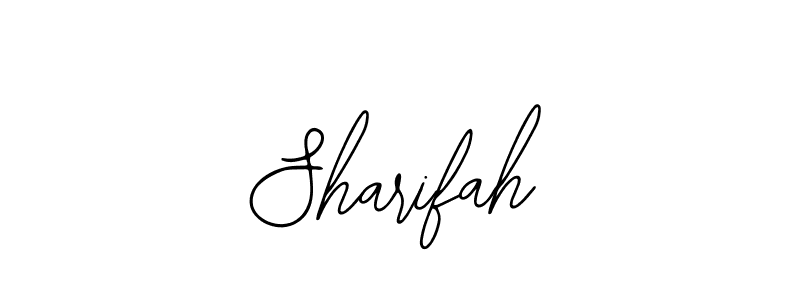 You should practise on your own different ways (Bearetta-2O07w) to write your name (Sharifah) in signature. don't let someone else do it for you. Sharifah signature style 12 images and pictures png