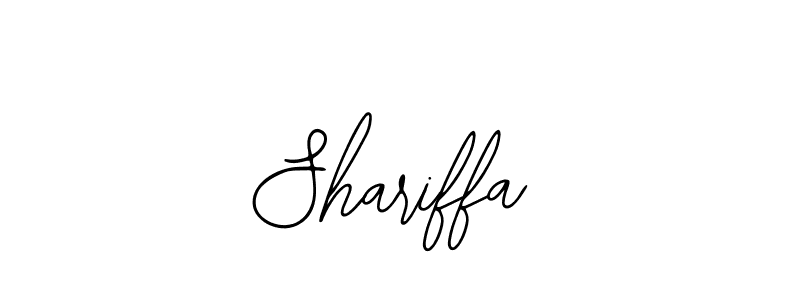 Also we have Shariffa name is the best signature style. Create professional handwritten signature collection using Bearetta-2O07w autograph style. Shariffa signature style 12 images and pictures png