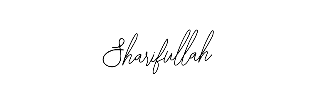 Use a signature maker to create a handwritten signature online. With this signature software, you can design (Bearetta-2O07w) your own signature for name Sharifullah. Sharifullah signature style 12 images and pictures png