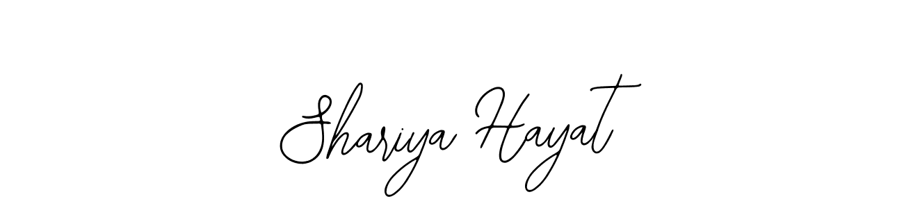 This is the best signature style for the Shariya Hayat name. Also you like these signature font (Bearetta-2O07w). Mix name signature. Shariya Hayat signature style 12 images and pictures png