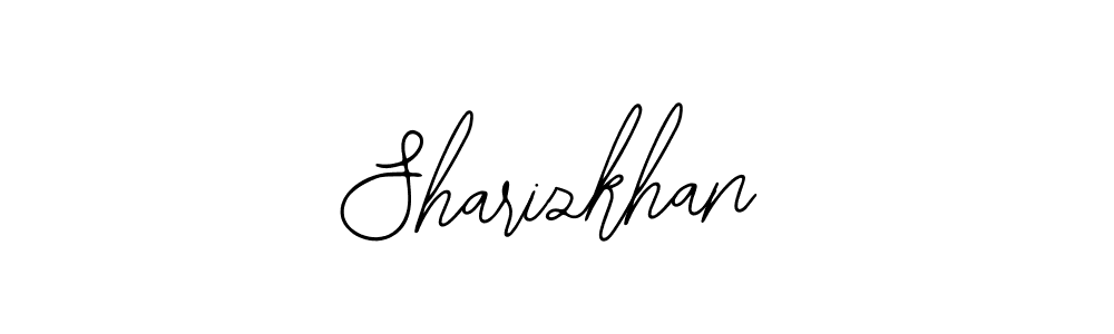 Design your own signature with our free online signature maker. With this signature software, you can create a handwritten (Bearetta-2O07w) signature for name Sharizkhan. Sharizkhan signature style 12 images and pictures png