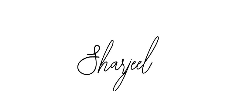 Design your own signature with our free online signature maker. With this signature software, you can create a handwritten (Bearetta-2O07w) signature for name Sharjeel. Sharjeel signature style 12 images and pictures png