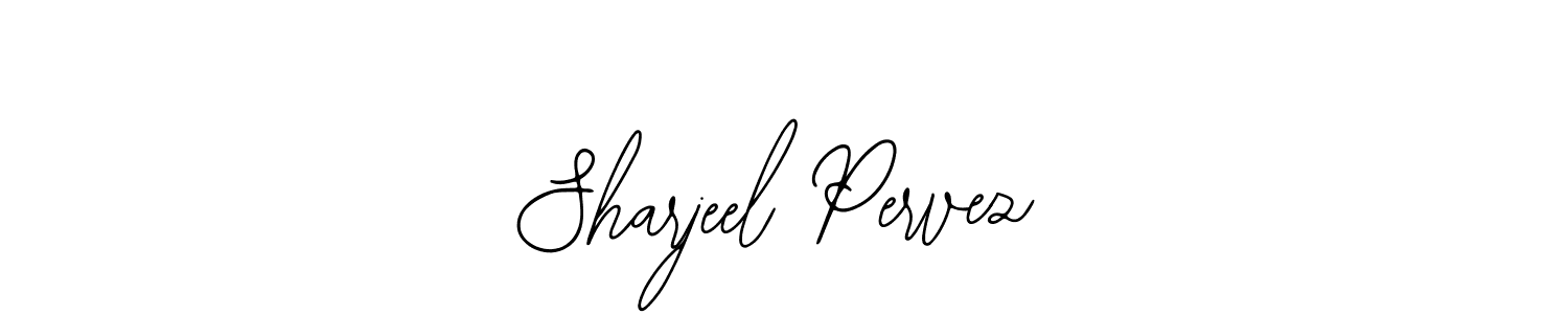Make a beautiful signature design for name Sharjeel Pervez. Use this online signature maker to create a handwritten signature for free. Sharjeel Pervez signature style 12 images and pictures png