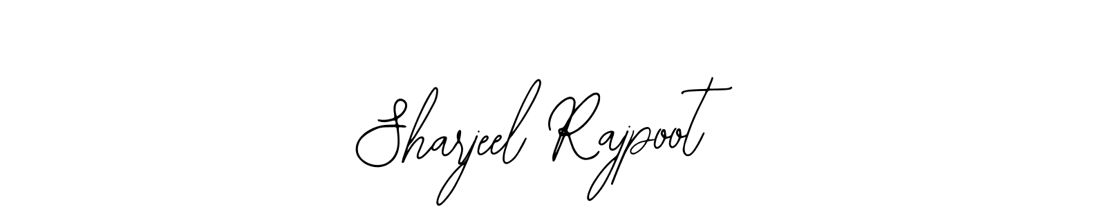 Also we have Sharjeel Rajpoot name is the best signature style. Create professional handwritten signature collection using Bearetta-2O07w autograph style. Sharjeel Rajpoot signature style 12 images and pictures png