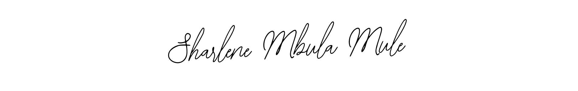 How to make Sharlene Mbula Mule signature? Bearetta-2O07w is a professional autograph style. Create handwritten signature for Sharlene Mbula Mule name. Sharlene Mbula Mule signature style 12 images and pictures png