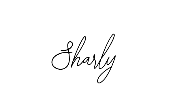 How to make Sharly signature? Bearetta-2O07w is a professional autograph style. Create handwritten signature for Sharly name. Sharly signature style 12 images and pictures png