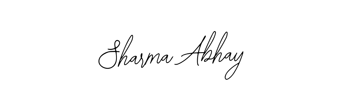 It looks lik you need a new signature style for name Sharma Abhay. Design unique handwritten (Bearetta-2O07w) signature with our free signature maker in just a few clicks. Sharma Abhay signature style 12 images and pictures png