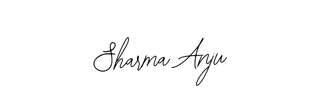 Sharma Anju stylish signature style. Best Handwritten Sign (Bearetta-2O07w) for my name. Handwritten Signature Collection Ideas for my name Sharma Anju. Sharma Anju signature style 12 images and pictures png