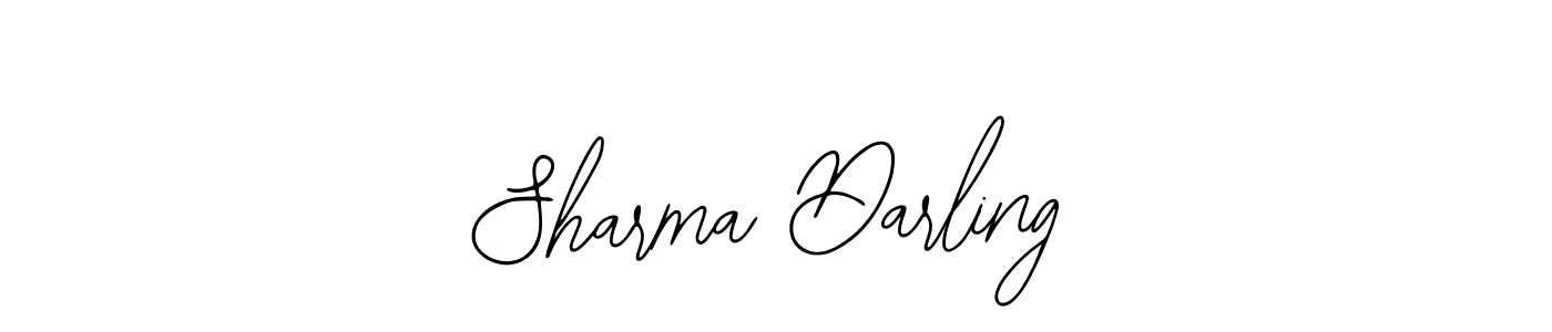 How to make Sharma Darling signature? Bearetta-2O07w is a professional autograph style. Create handwritten signature for Sharma Darling name. Sharma Darling signature style 12 images and pictures png