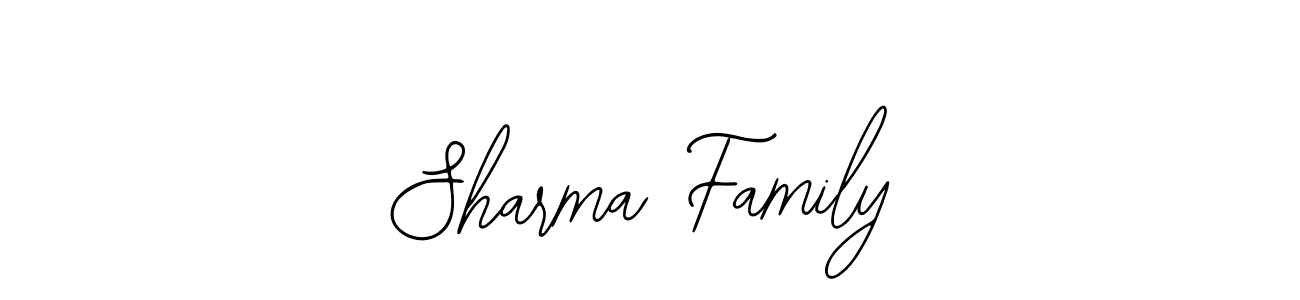 Also You can easily find your signature by using the search form. We will create Sharma Family name handwritten signature images for you free of cost using Bearetta-2O07w sign style. Sharma Family signature style 12 images and pictures png