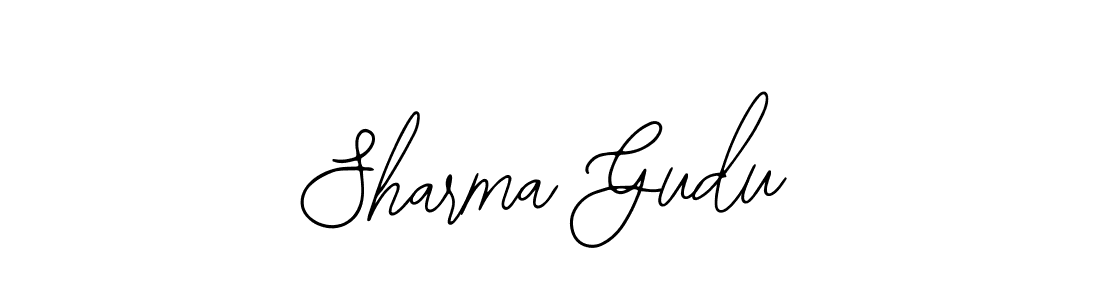 Design your own signature with our free online signature maker. With this signature software, you can create a handwritten (Bearetta-2O07w) signature for name Sharma Gudu. Sharma Gudu signature style 12 images and pictures png