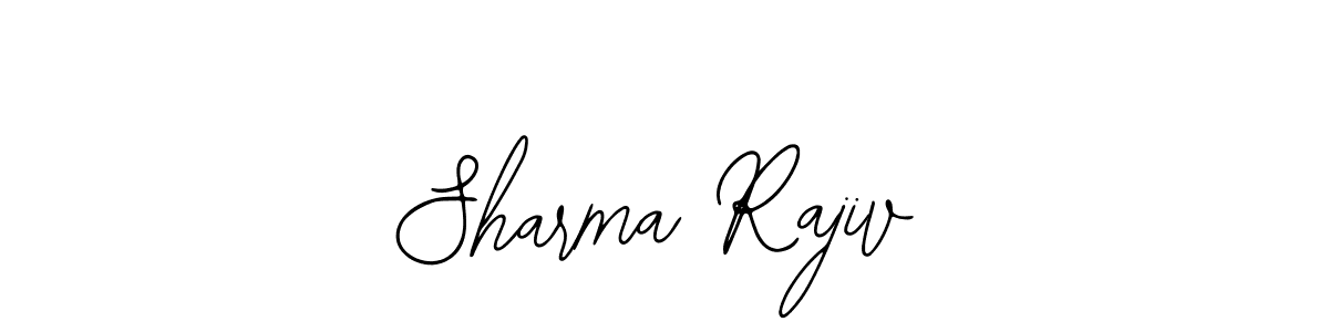 How to make Sharma Rajiv signature? Bearetta-2O07w is a professional autograph style. Create handwritten signature for Sharma Rajiv name. Sharma Rajiv signature style 12 images and pictures png
