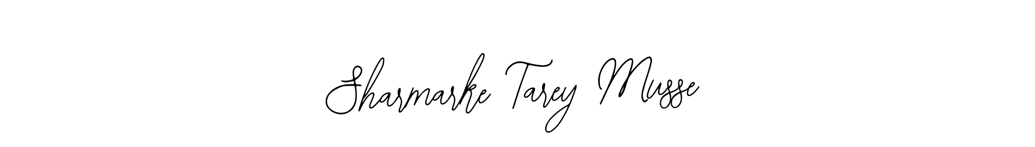 Make a beautiful signature design for name Sharmarke Tarey Musse. With this signature (Bearetta-2O07w) style, you can create a handwritten signature for free. Sharmarke Tarey Musse signature style 12 images and pictures png
